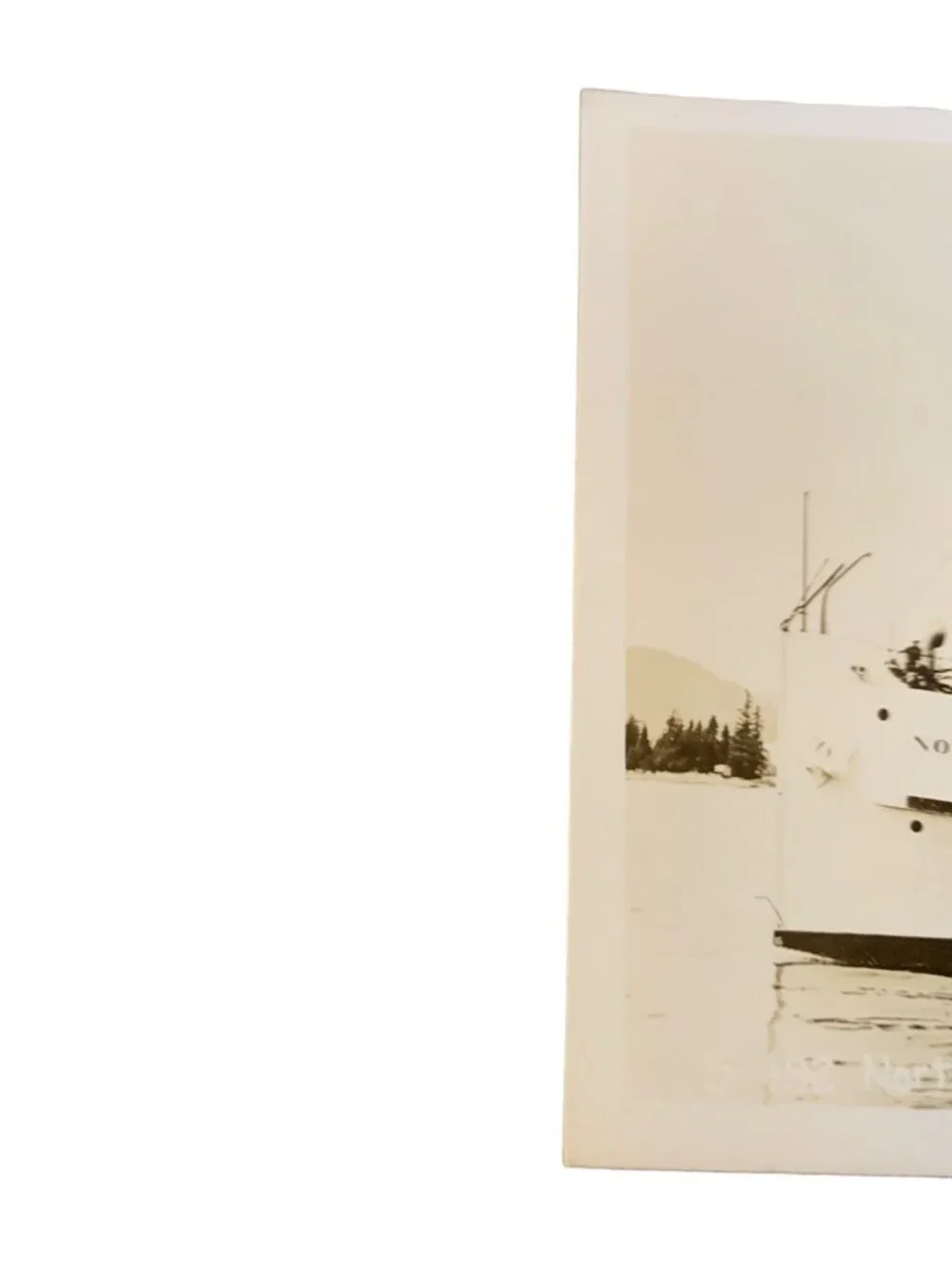 SS Northland Alaska RPPC Steamer Ship Tongass Narrows Photo Postcard